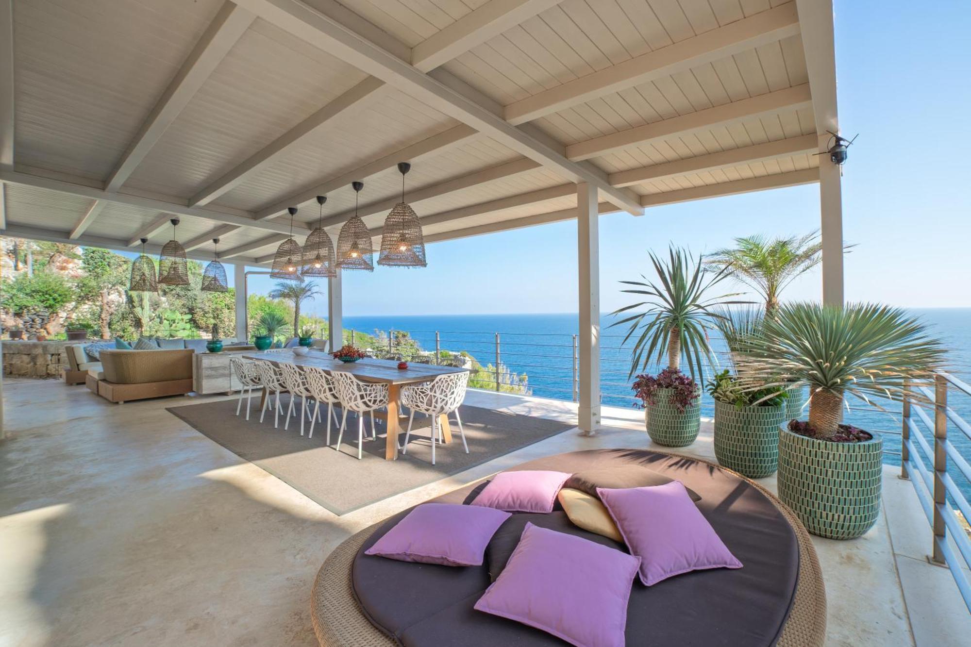 Villa Cliff Gagliano del Capo Eksteriør billede