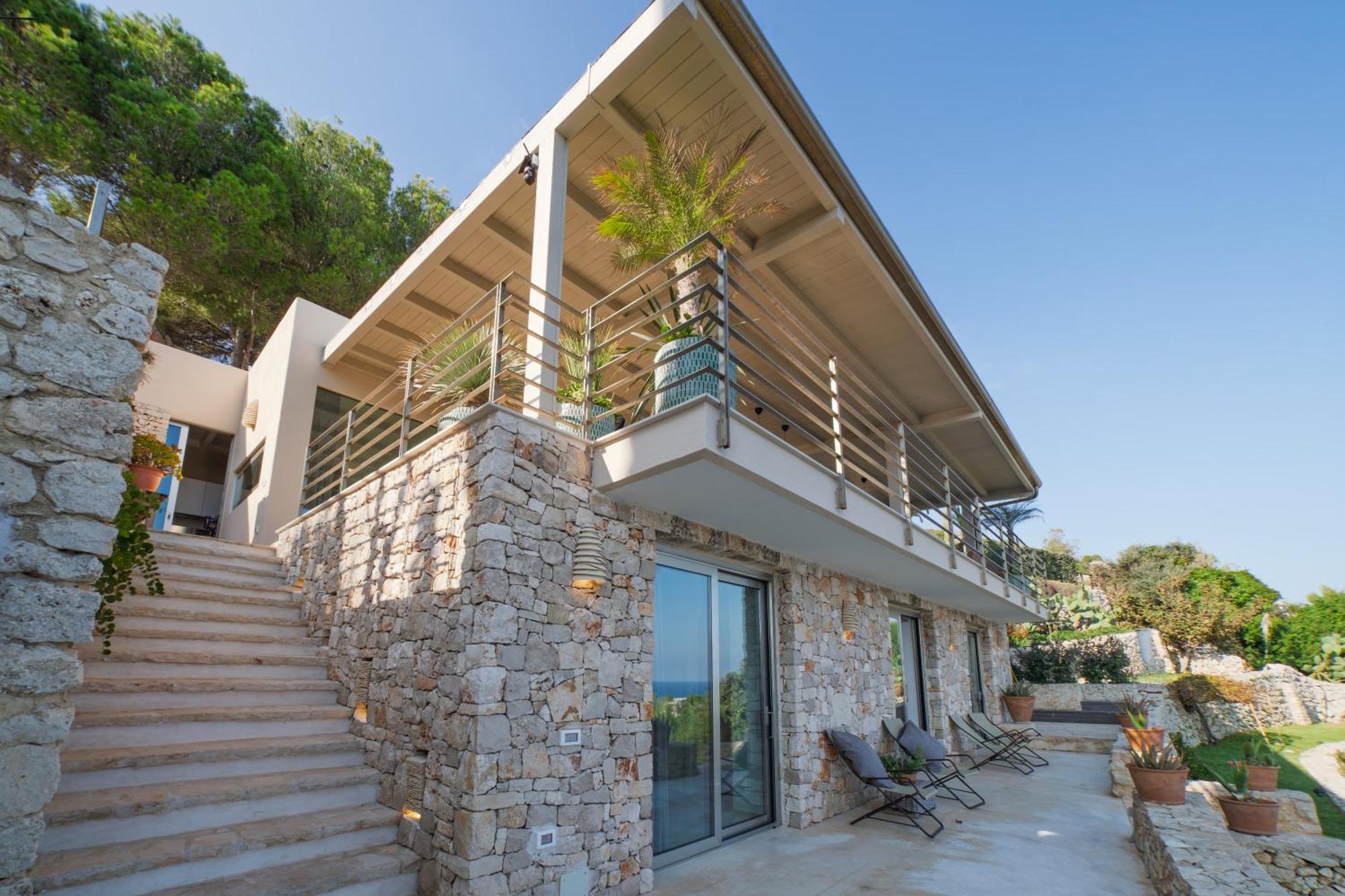 Villa Cliff Gagliano del Capo Eksteriør billede