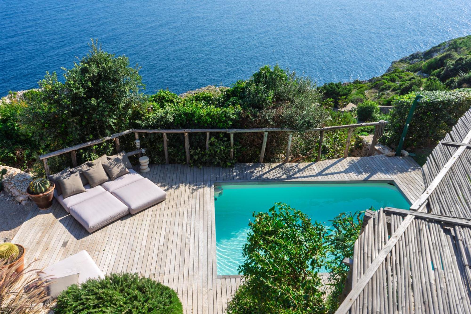 Villa Cliff Gagliano del Capo Eksteriør billede