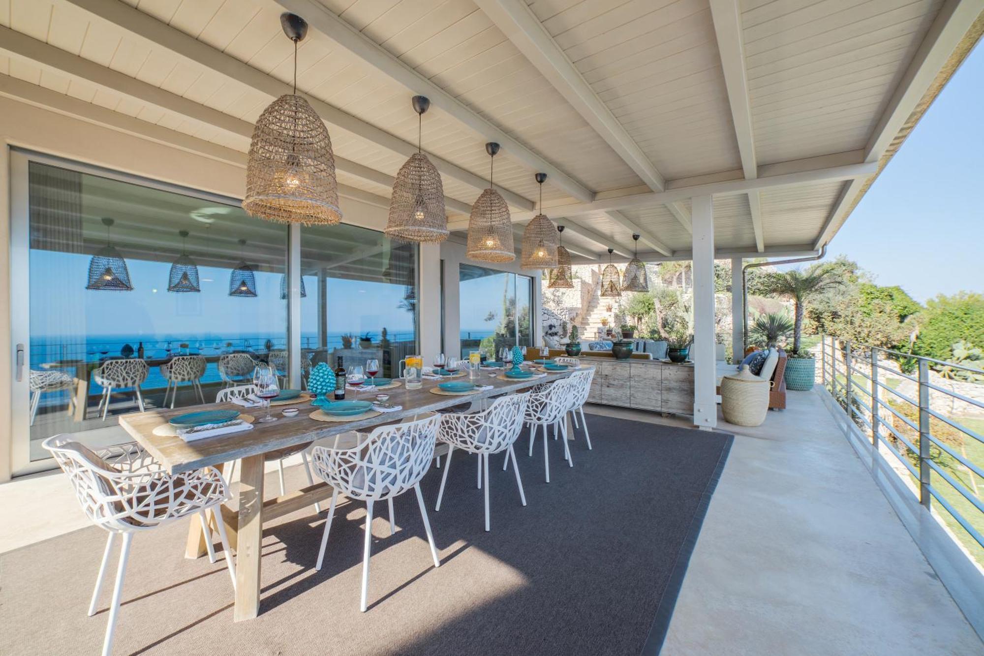 Villa Cliff Gagliano del Capo Eksteriør billede