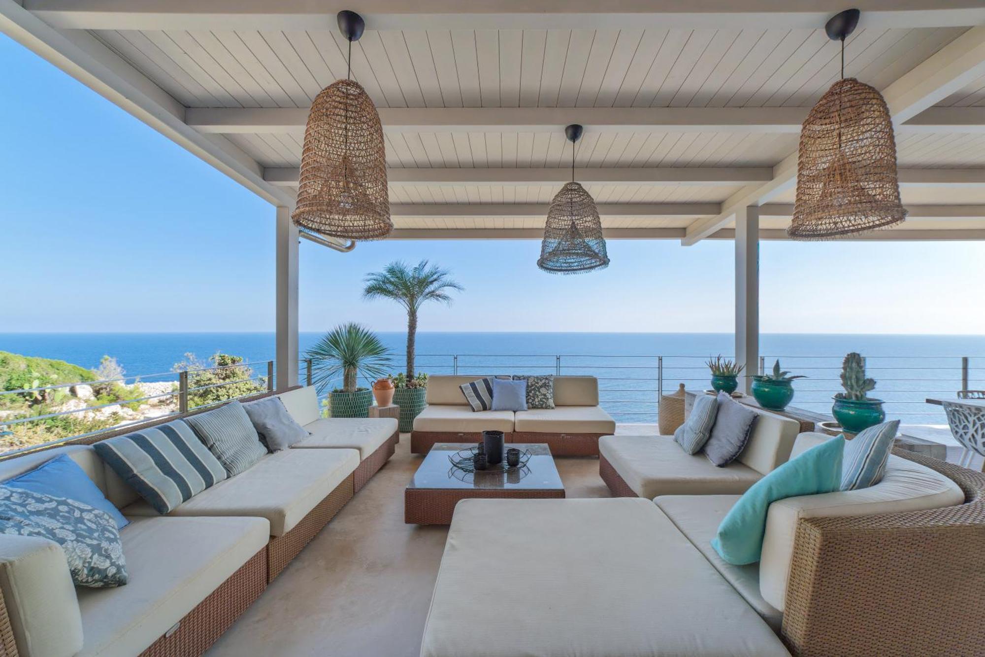 Villa Cliff Gagliano del Capo Eksteriør billede